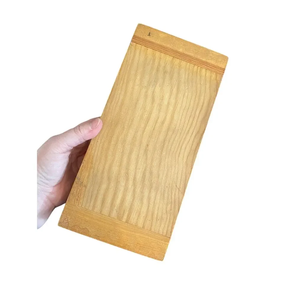 Vintage Art Deco Style Wood Trinket Jewelry Box
